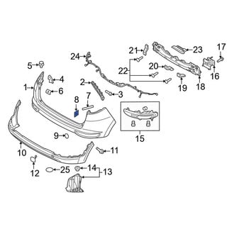 Kia OE - Bumper Cover Insulator