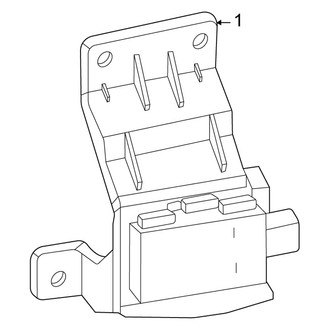Kia OE - Rear Bumper - Electrical Components (W/O Park Assistant)