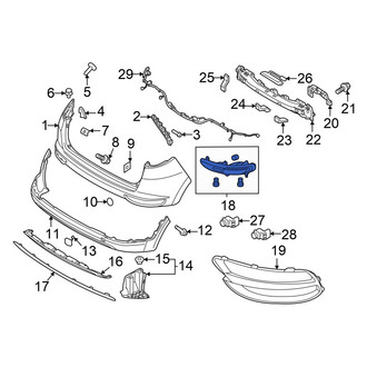 Kia OE - Rear Right Turn Signal Light Assembly