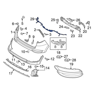Kia OE - Parking Aid System Wiring Harness