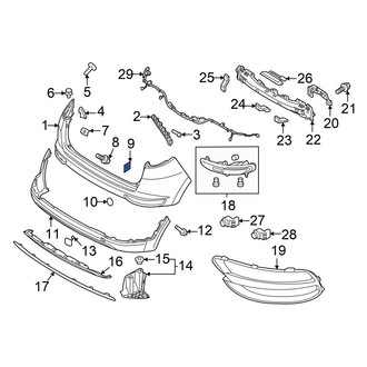 Kia OE - Bumper Cover Insulator