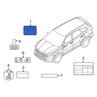 Kia OE - Emission Label