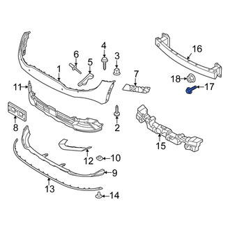 Kia OE - Upper Headlight Mounting Bolt