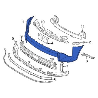 Kia OE - Rear Lower Bumper Cover
