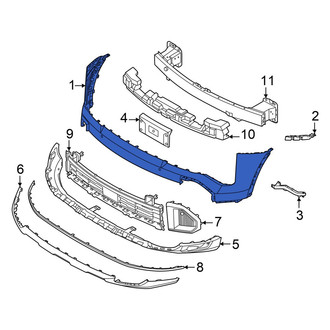 Kia OE - Rear Lower Bumper Cover