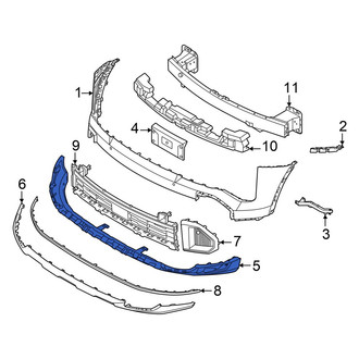Kia OE - Front Lower Bumper Cover