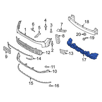 Kia OE - Front Bumper Impact Absorber