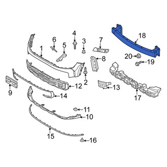 Kia OE - Rear Bumper Impact Bar