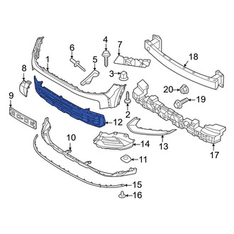 Kia OE - Front Upper Grille