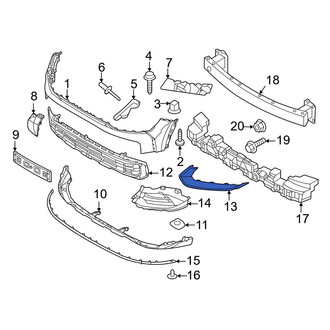 Kia OE - Rear Bumper Trim
