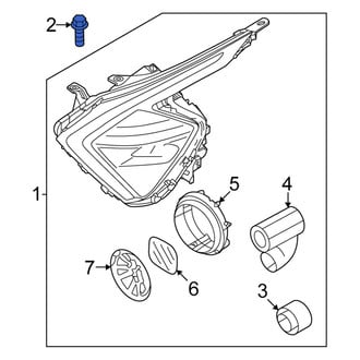 Kia OE - Headlight Mounting Bolt