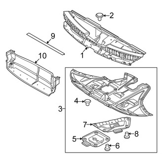 Kia OE - Radiator Support - Splash Shields