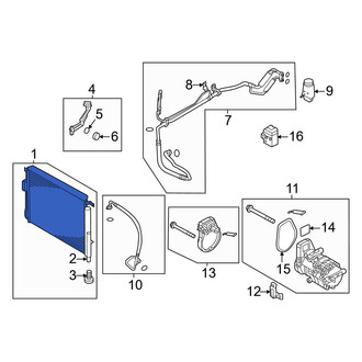 Kia OE - A/C Condenser