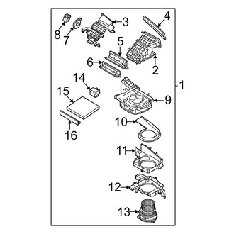Kia OE - Air Conditioner & Heater - Blower Motor & Fan (2.5L)