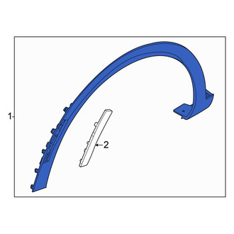 Kia OE - Front Left Wheel Arch Molding