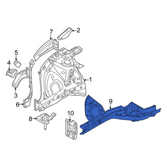Kia OE - Front Left Frame Side Member Assembly