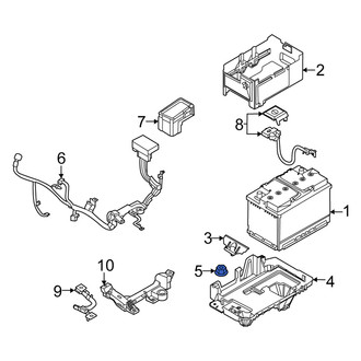 Kia OE - Battery Tray Nut