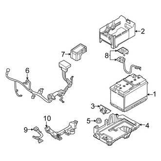 Kia OE - Electrical - Battery (Conventional), (EX / LX / SX / SX Prestige / X-Line / X-Pro Prestige)