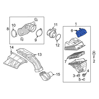 Kia OE - Air Cleaner Cover