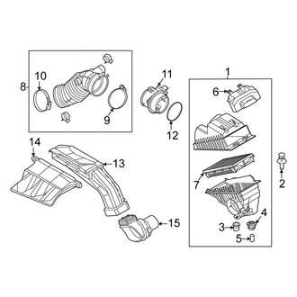 Kia OE - Engine / Transaxle - Air Intake (2.5L)