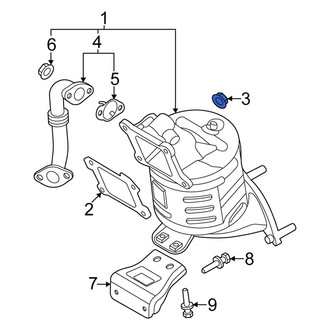Kia OE - Exhaust Manifold Nut