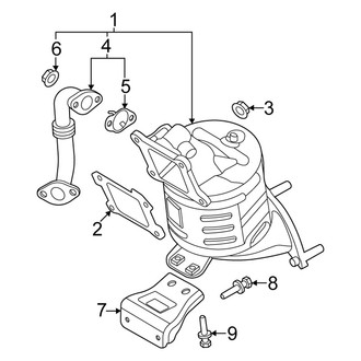 Kia OE - Exhaust System - Manifold (2.5L)