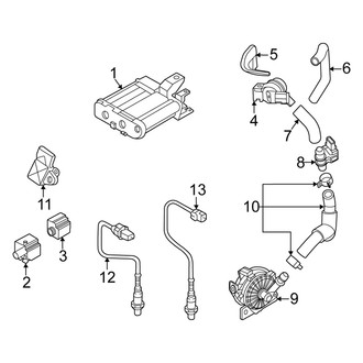 Kia OE - Emission System - Emission Components (Hybrid EX / Hybrid LX / Hybrid SX Prestige)