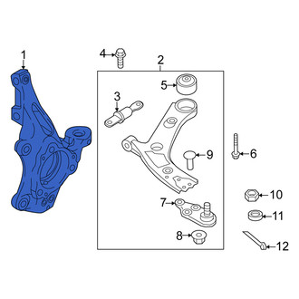 Kia OE - Left Steering Knuckle