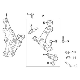 Kia OE - Front Suspension - Suspension Components