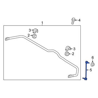 Kia OE - Front Suspension Stabilizer Bar Link