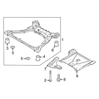 Kia OE - Front Suspension - Suspension Mounting (Korea Built)