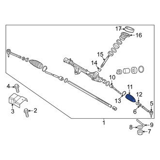 Kia OE - Rack and Pinion Bellows