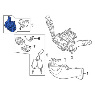 Kia OE - Ignition Lock Housing