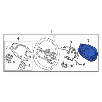 Kia OE - Steering Wheel Back Cover