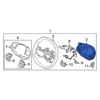 Kia OE - Steering Wheel Back Cover