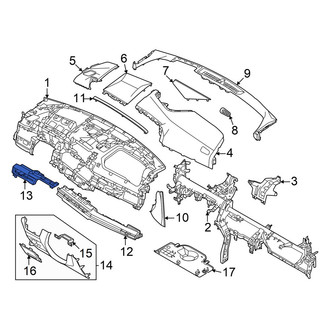 Kia OE - Left Instrument Panel Molding