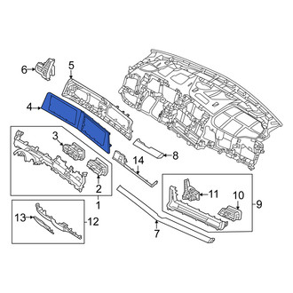 Kia OE - Instrument Cluster Bezel