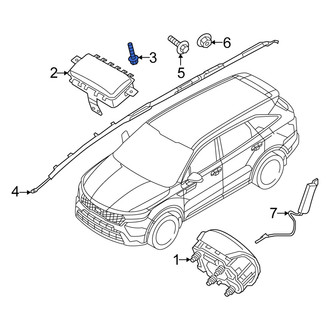 Kia OE - Instrument Panel Air Bag Bolt