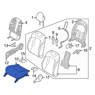 Kia OE - Front Right Seat Cushion Foam