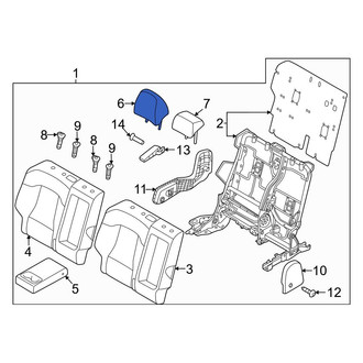 Kia OE - Rear Left Headrest