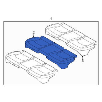 Kia OE - Front Right Seat Cushion Foam