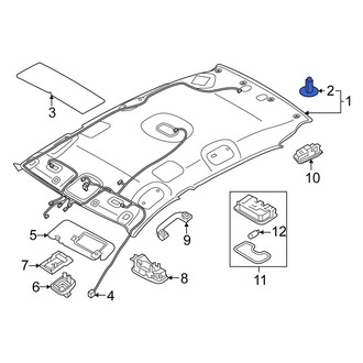 Kia OE - Headliner Trim Plug
