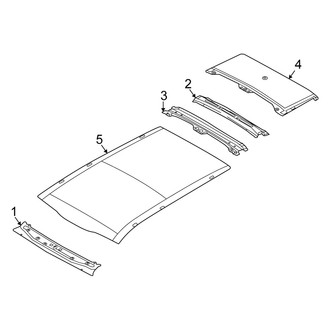 Kia OE - Roof & Components (With Sunroof)