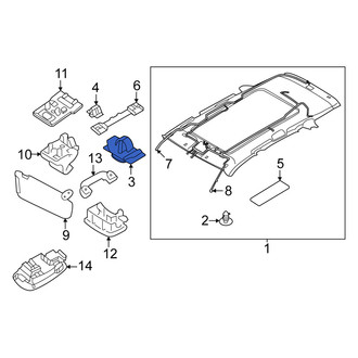 Kia OE - Headliner Clip