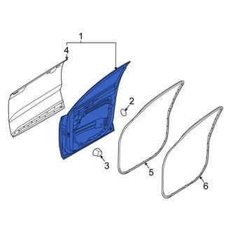 Kia OE - Front Left Door Shell