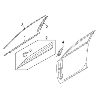 Kia OE - Front Door - Exterior Trim