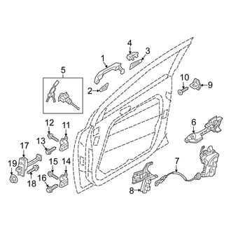 Kia OE - Front Door - Lock & Hardware