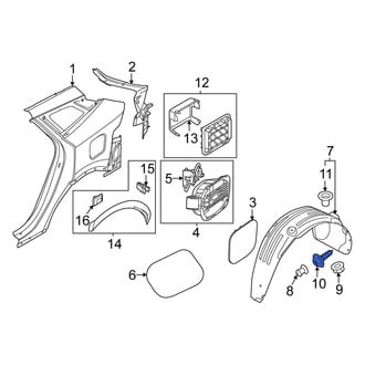 Kia OE - Bumper Cover Screw