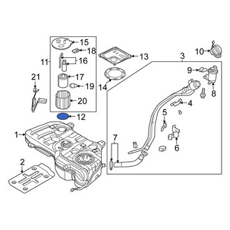 Kia OE - Fuel Pump Tank Seal