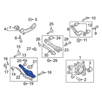 Kia OE - Front Right Suspension Control Arm